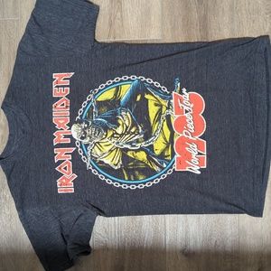 Iron maiden graphic tee